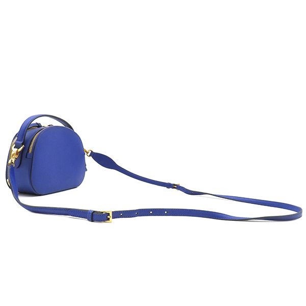 Prada 2way Bag Saffiano Odette 2way Bag Saffianoleather Blue Goldhardware Blue