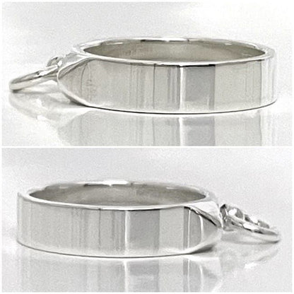 Hermes Ring Collierd Chien PM F22862 Silver Excellent Condition