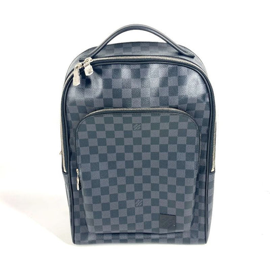 Louis Vuitton Backpack Sac Avenue Backpack N40499 Damier Graphite Canvas Black