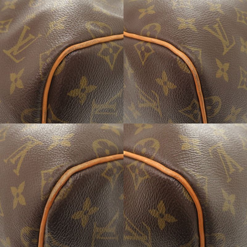 Louis Vuitton Keepall 55 Monogram M41424 Monogram Canvas Brown Boston Bag LV