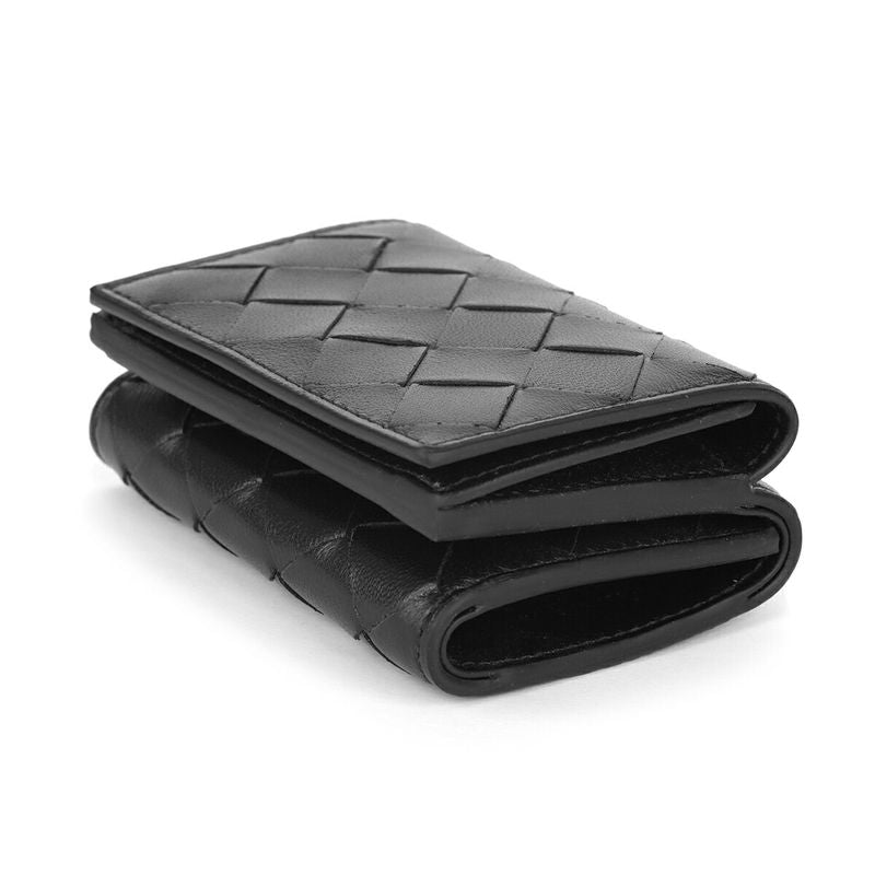 Bottega Veneta Trifold Wallet TINY Wallet Black
