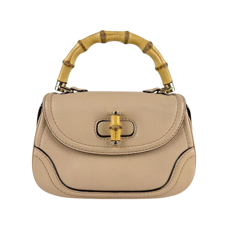 Gucci Shoulder Bag Handbag Bamboo 256805