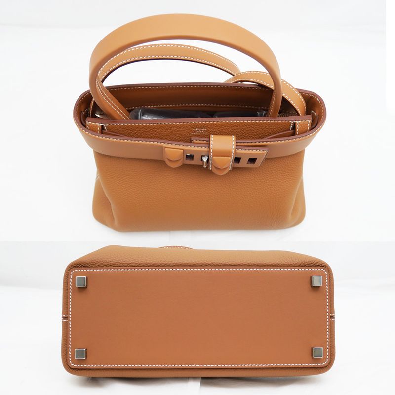Hermes Medall Shoulder Bag Togo X Swift Gold K Engraved 2025 Manufacture
