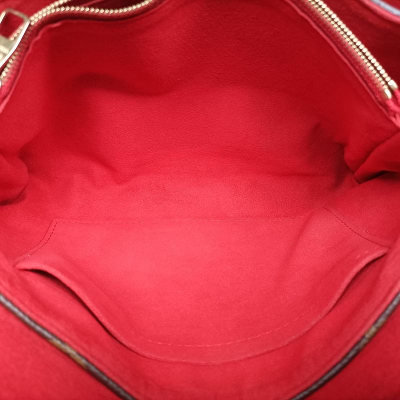 Louis Vuittonpallas Chain Monogram / Brownish X Threes Monogram Canvas And