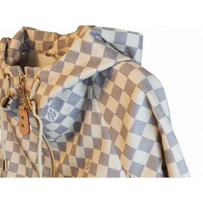 Louis Vuitton Damier Azure Radimir Hooded Parka 1a8rhw Zip Up Outerwear Coat