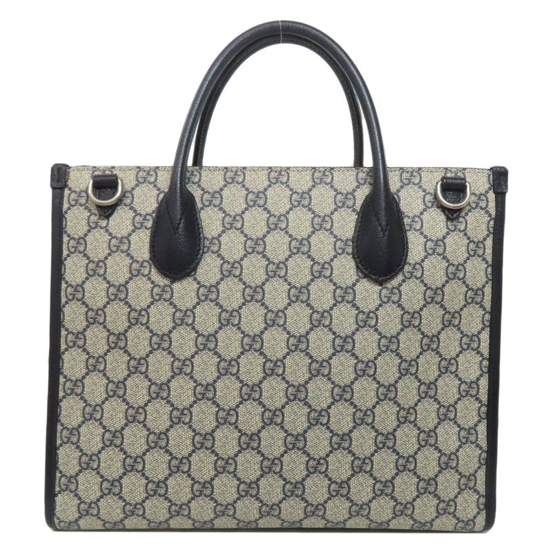 Gucci 659983 GG Supreme 2WAY Tote Bag PVC Ladies