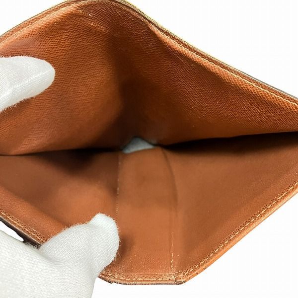 Louis Vuitton Monogram Porte Trésor Etui Chequier M61200 Trifold Wallet Unisex