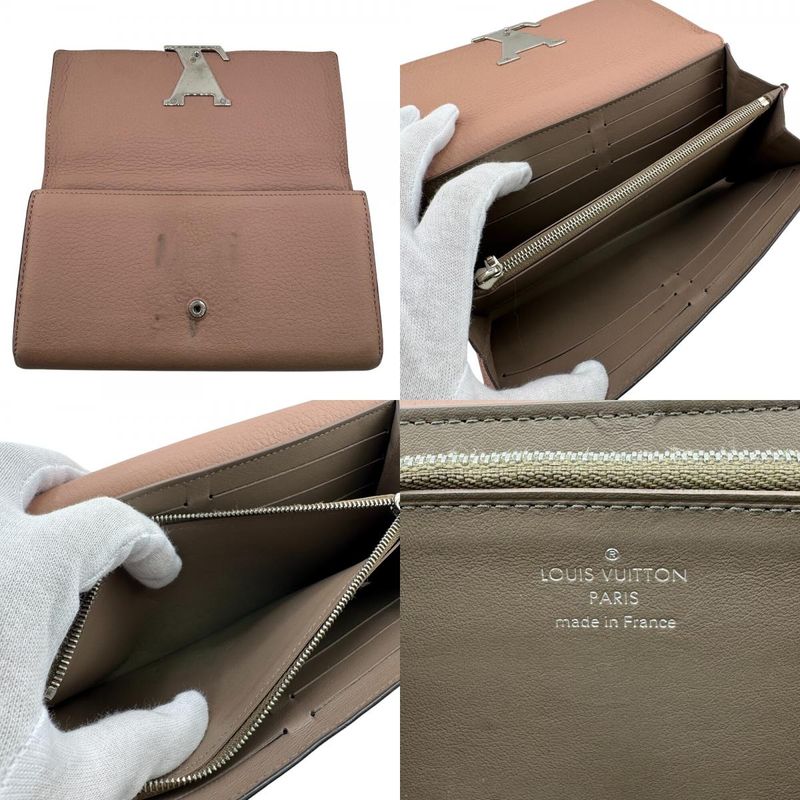 Louis Vuitton M61250 Portefeuille Capucines Long Wallet Brand Card Holder Coin