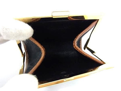 Christian Dior Trotter Canvas And Leather Coin Case Coin Purse Black Fk7613