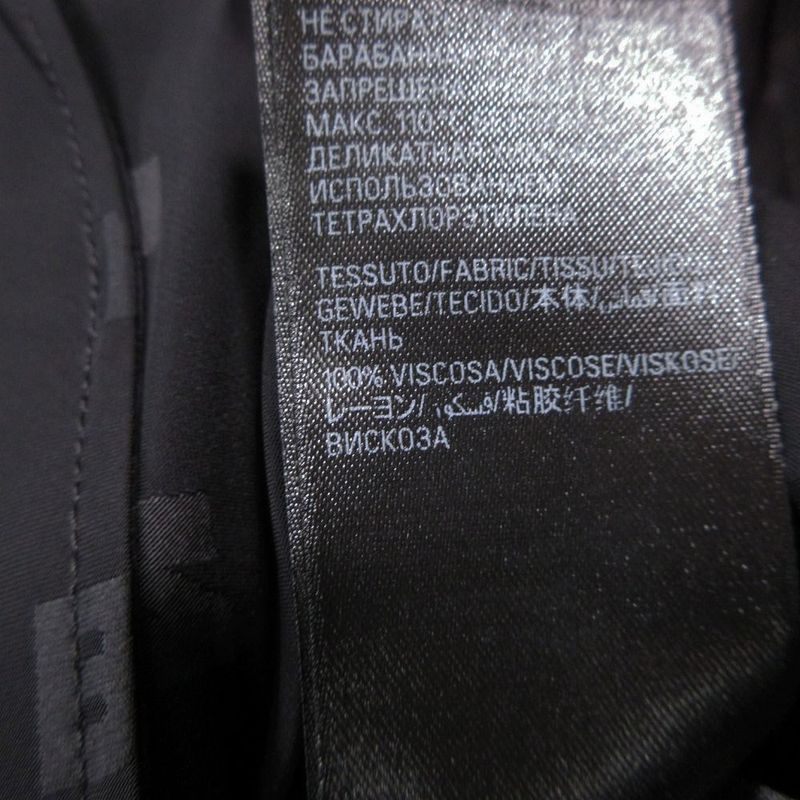 23ss Balenciaga Logo Allover Asymmetrical Shirt Dress Size M 725717 Tn005 Women