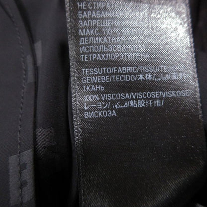 23ss Balenciaga Logo Allover Asymmetrical Shirt Dress Size M 725717 Tn005 Women