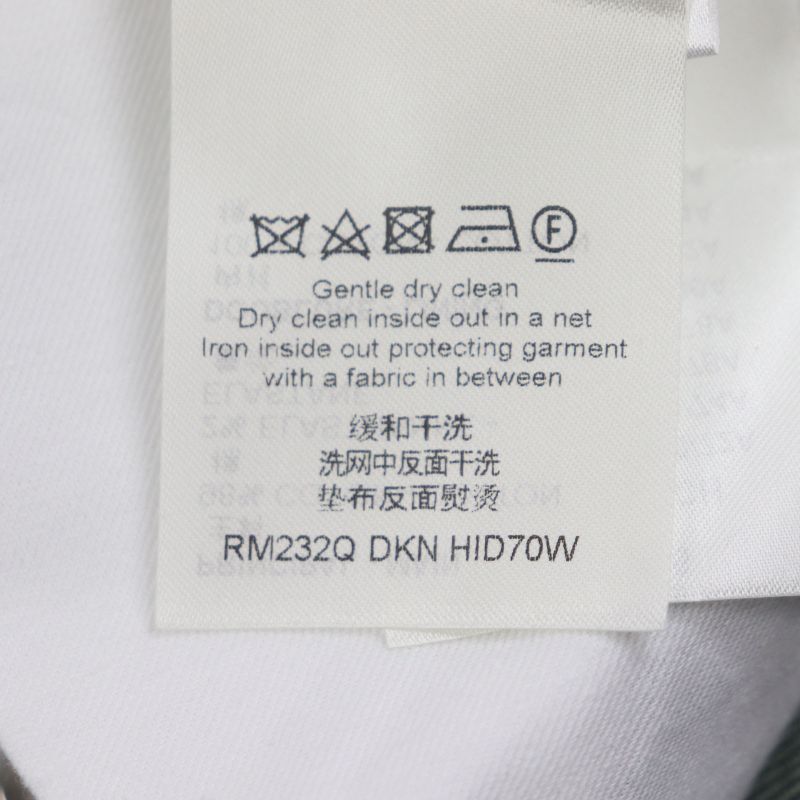  Louis Vuitton 23AW 100% Cotton Leather Straight Denim Pants With Patch And