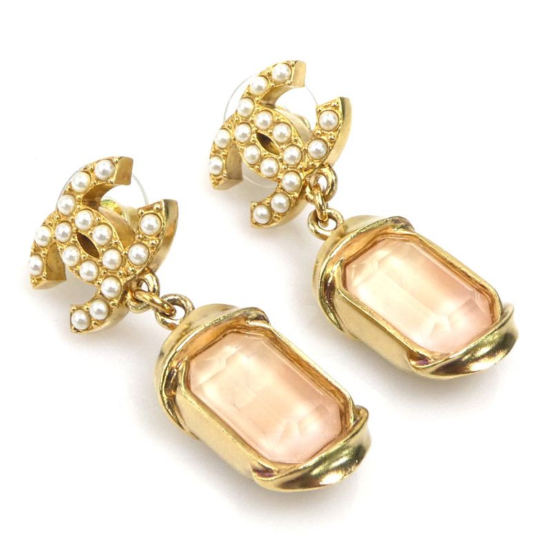 Chanel Earrings Coco Mark