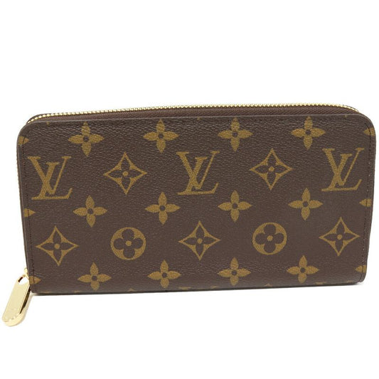 Louis Vuitton Round Zipper Long Wallet With Change Pocket Monogram Coclico