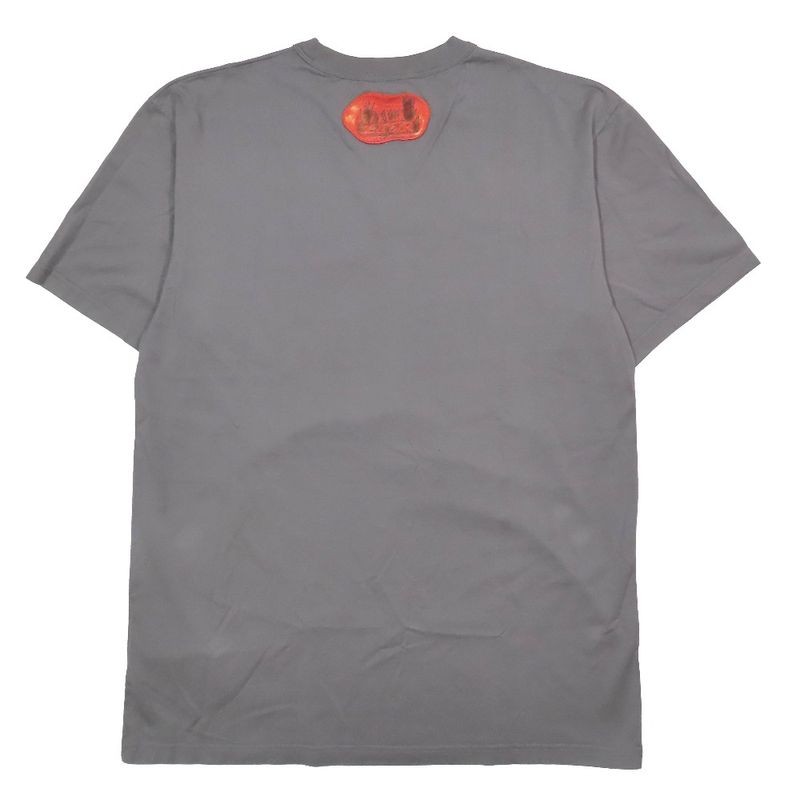 22aw Dior X Travis Scott Cactus Jack Oversize T-Shirt Logo Print Cut and Sewn