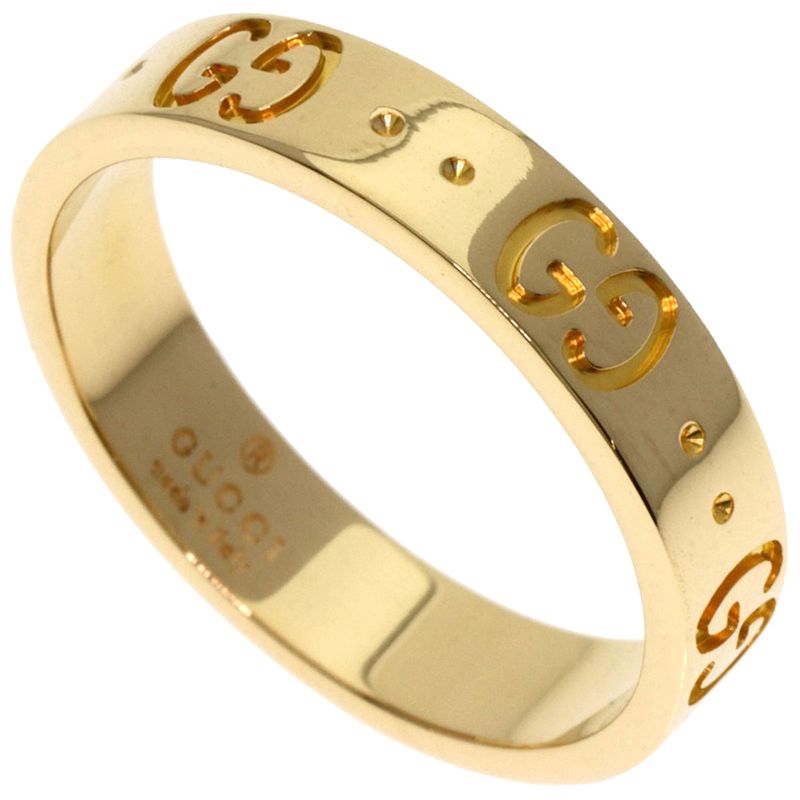 Gucci Icon #12 Ring - 18K Yellow Gold Ladies