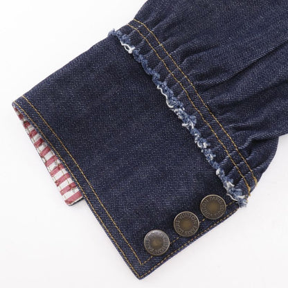 Louis Vuitton B Vuitton Logo Button Monogram Vintage Cotton And Polyurethane