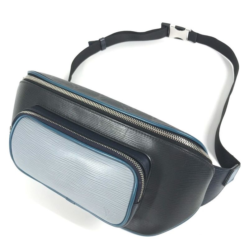 Louis Vuitton Body Bag Bum Bag M53420 Epi Leather Navy