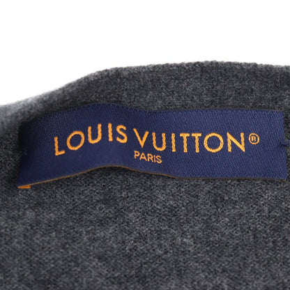 Louis Vuitton 23SS 1aatly Monogram Mixed Cashmere Cardigan Wool Jacquard V-neck