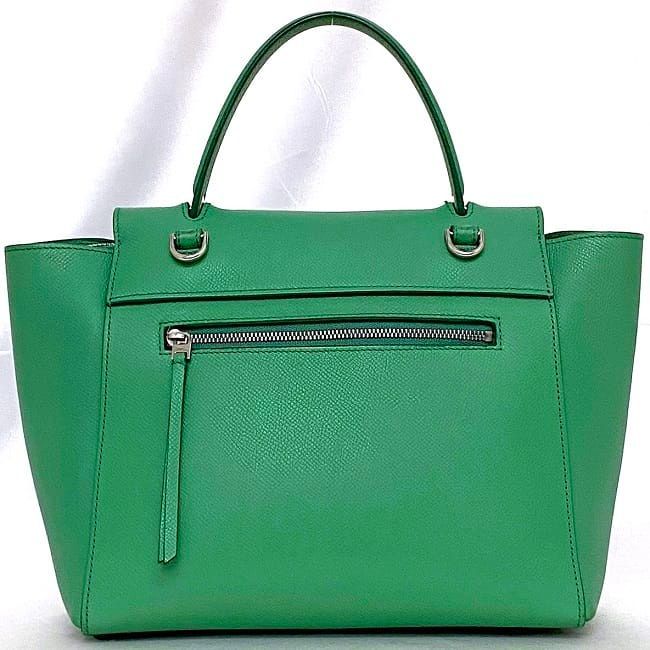 Celine 2 Way Bag Belt Bag Green 189153 Excellent Condition