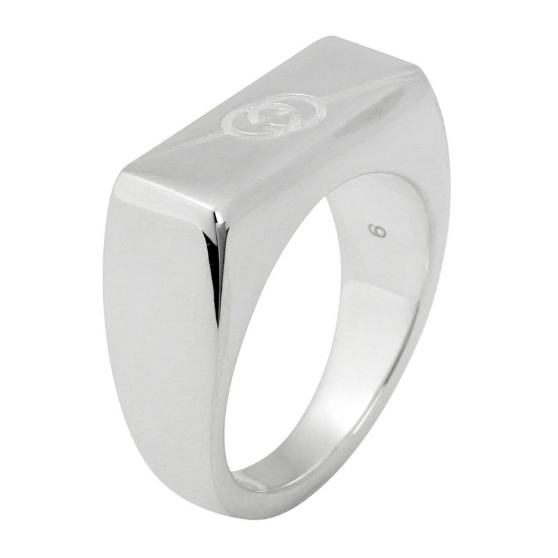 Gucci Ring Diagonal Silver