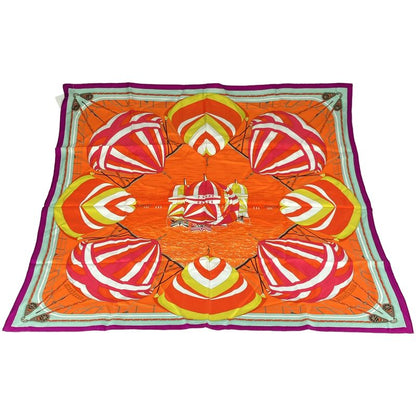 Hermes Carre 90 Spinnakers Silk Shawl