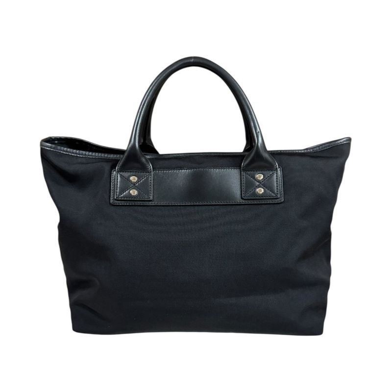 Gucci Sherry Tote Bag Nylon Campus 246394 Black Unisex Gucci  Gucci