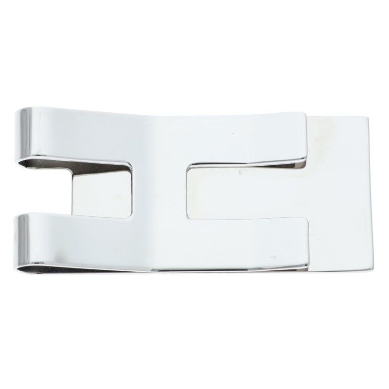 Hermes H Bill Silver Money Clip Men's