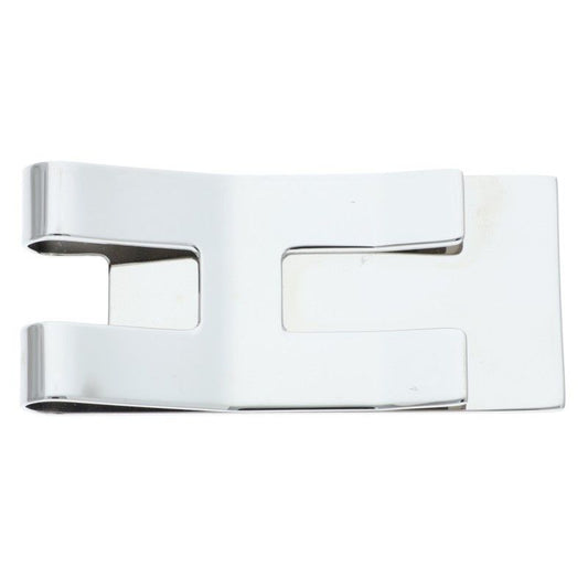 Hermes H Bill Silver Money Clip Men's