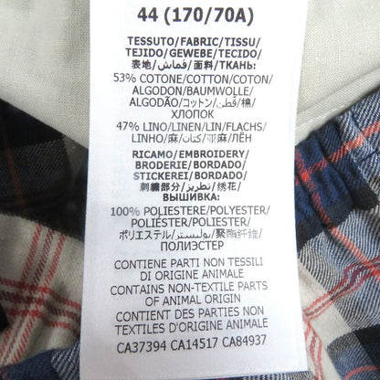 Gucci Disney Gucci Disney 644131 Linen Blend Checkered Donald Duck Embroidered