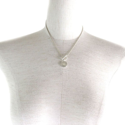 Hermes Amulet H Confetti Serie Necklace Pendant Accessory Ag925 Silver Weight