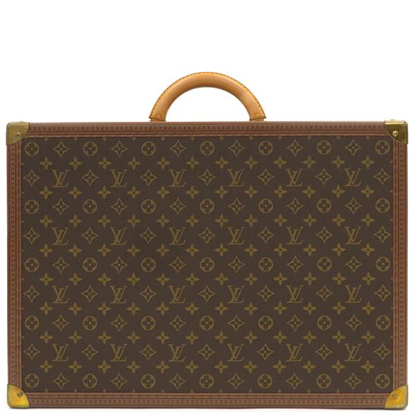 Louis Vuitton Trunk Bisten 55 Monogram Canvas Monogram Gold Hardware Brown