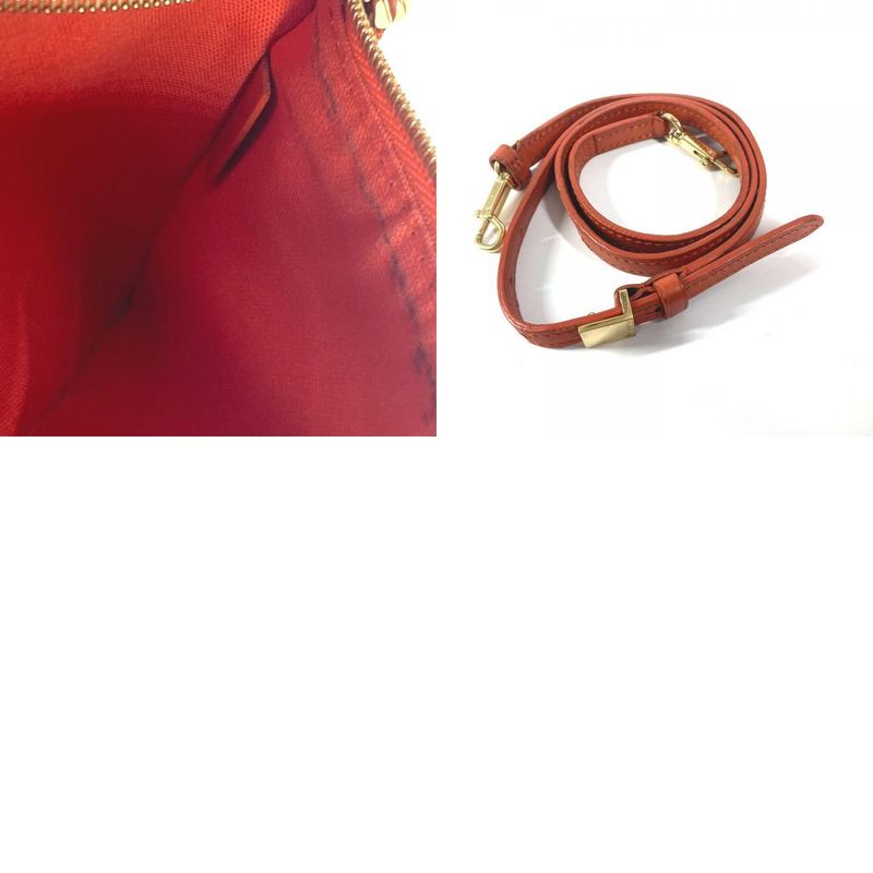 Louis Vuitton Shoulder Bag Module N41312 Damier Canvas Pimon Orange