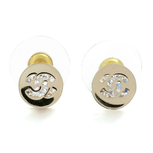 Chanel Earrings Round Earrings Gold
