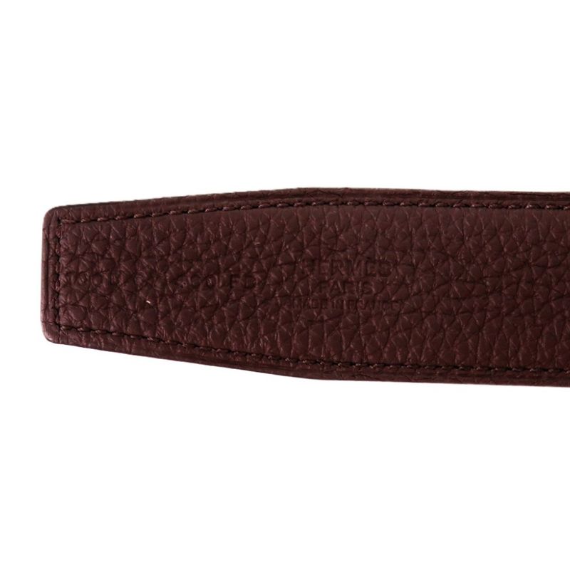 Hermes H Guilloche Reversible Constance H Leather Black B Marked Black Belt