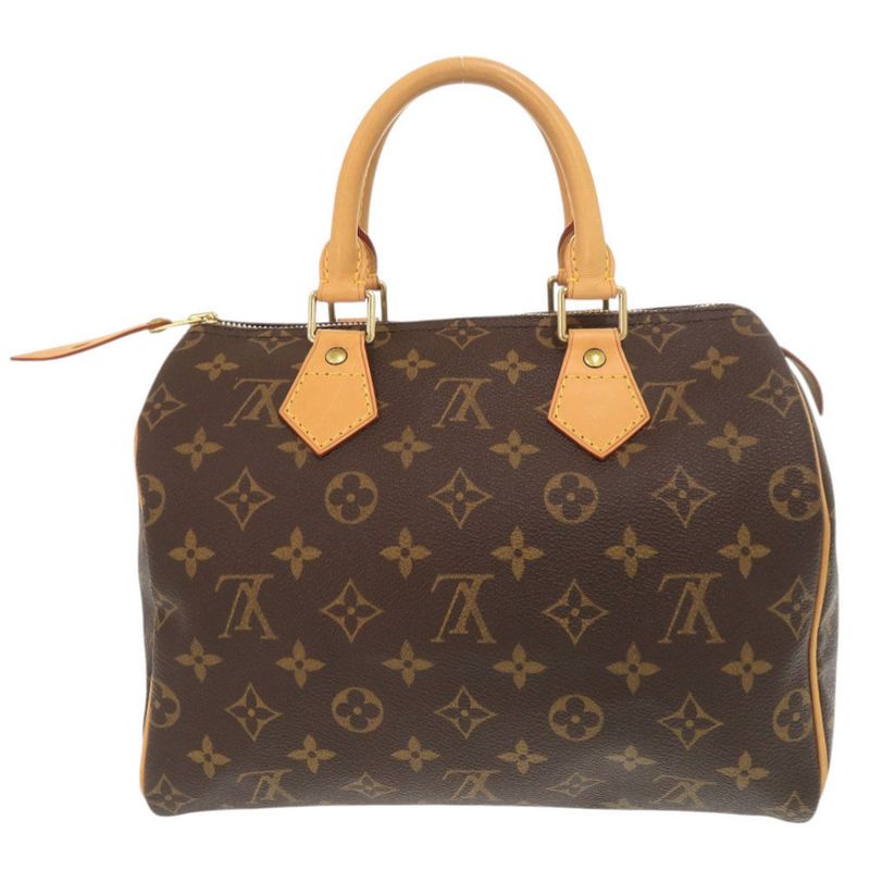 Louis Vuitton Speedy 25 Monogram M41528 Brown Handbag LV 1117 Louis Vuitton