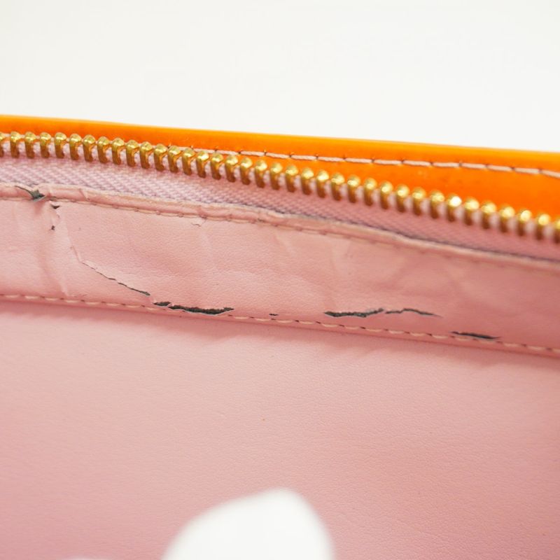 Louis Vuitton Tote Bag Vernis Houston M91054 Rose Women's