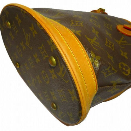 Louis Vuitton Monogram Petit Bucket M42238 Bag Tote Shoulder Bag Women