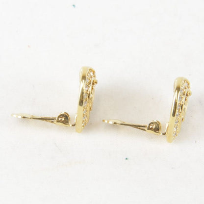 Christian Dior Necklace (parts Off) + Earring Set With Box Necklace