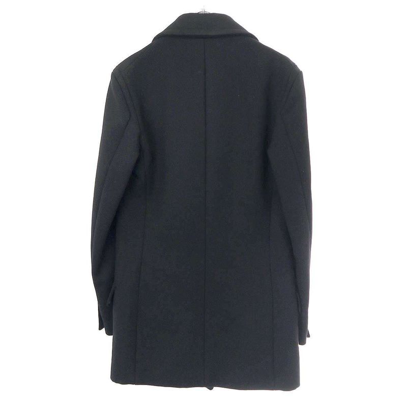 Louis Vuitton Wool P-Coat Black 48