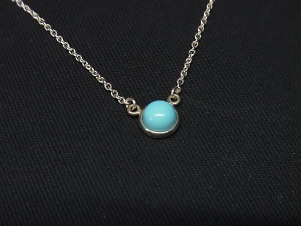 Tiffany & Co Tiffany & Co Elsa Peretti By-the-yard Turquoise Sv925