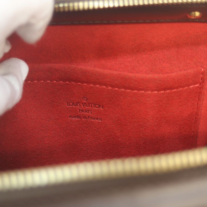 Louis Vuitton 08 N51201 Damier Knightsbridge Handbag Brown Ladies