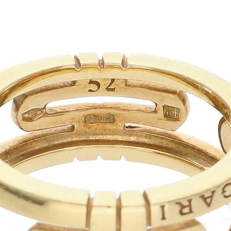 Bulgari Parentesi 18K Yellow Gold Yellow Gold Ring Ladies 52 11