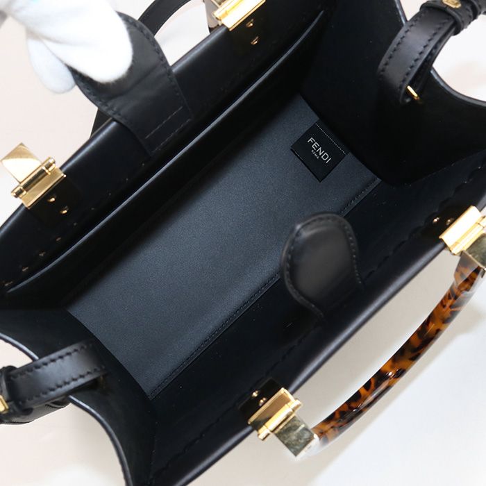 Fendi Sunshine Small 8bh394 AHW4 F0kur Tote Bag Leather Women