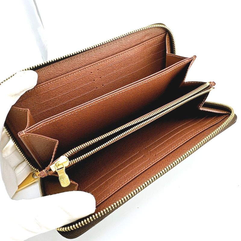 Louis Vuitton M42616 Monogram Round Zipper Zippy Wallet Long Wallet Louis