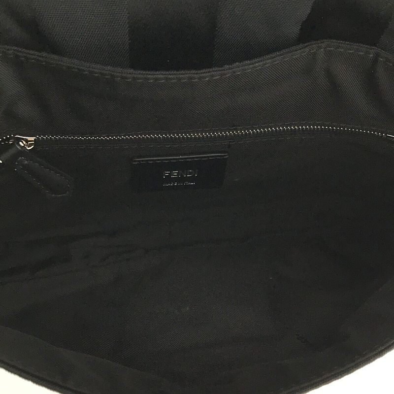 Fendi | 2021ss | Baguette 3way FF Flap Bag Baguette Shoulder Bag | Black Yellow