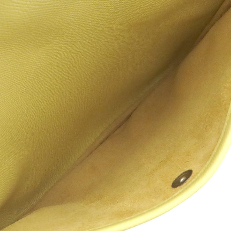 Hermes Shoulder Bag Evelyn 3 PM Vaux-Epson Joanne Pouss in Silver Hardware