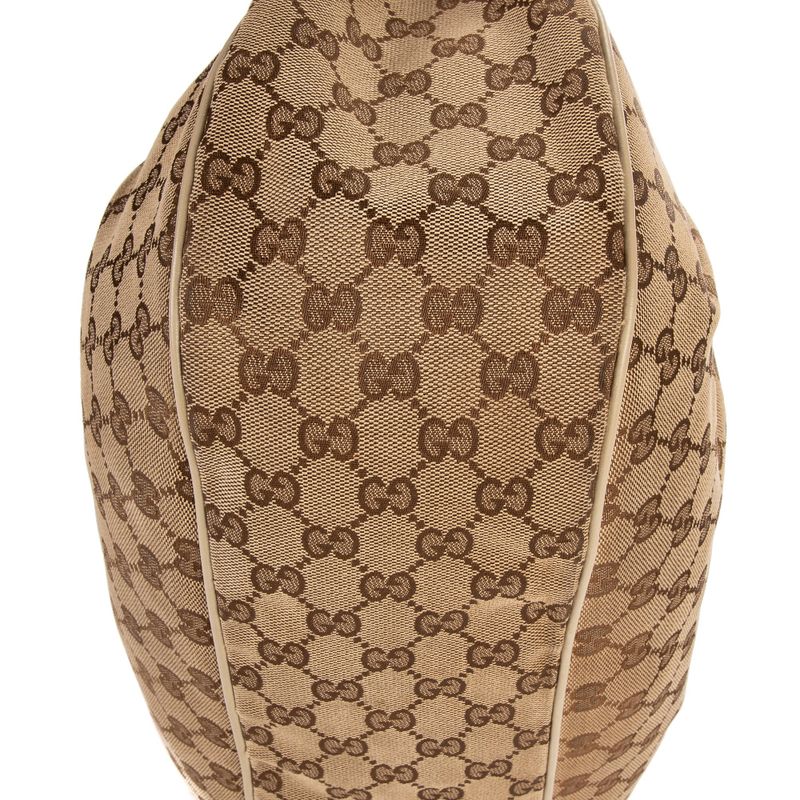 Gucci Suki Brown/beige Monogram Canvas A