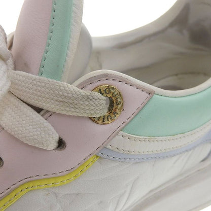 Outside Louis Vuitton 2022 Item Time Outline Leather Sneakers 38 24cm (9.45in)