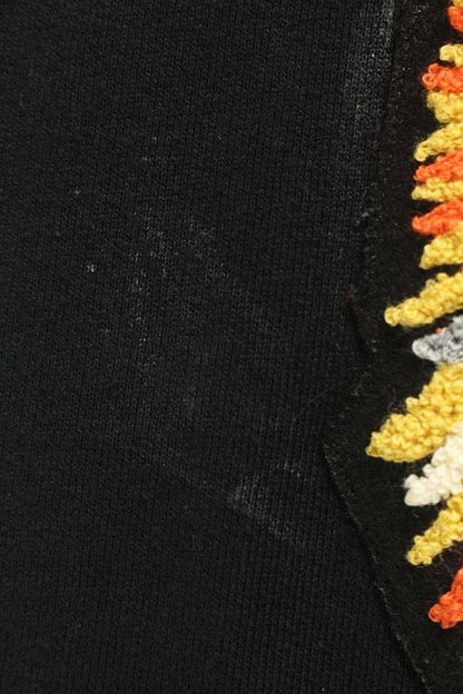 Gucci 18AW 454585 X5k91 Taiga Patch Front Embroidered Pullover Hoodie Men's XS